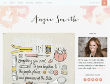 Tablet Screenshot of angiesmithonline.com